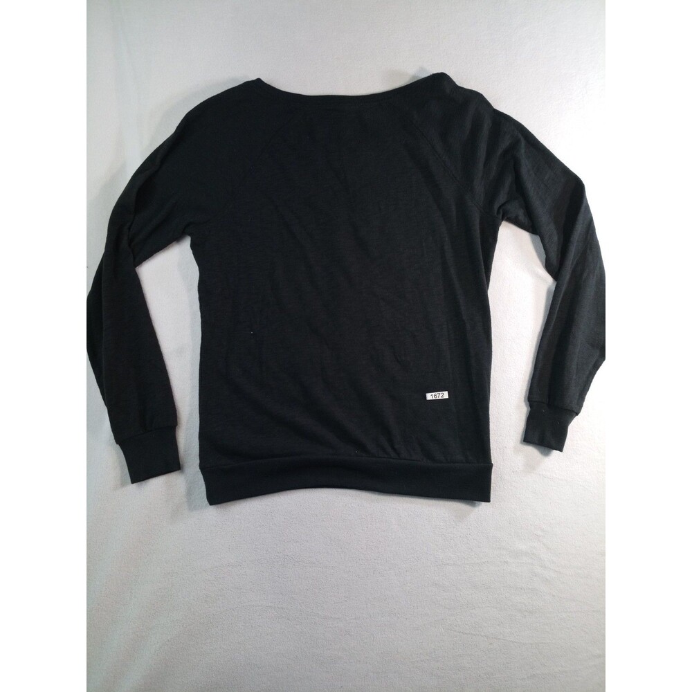 Disney Parks Mickey Mouse Sweatshirt Womens Medium Black Leopard Print Graphic - Picture 2 of 3